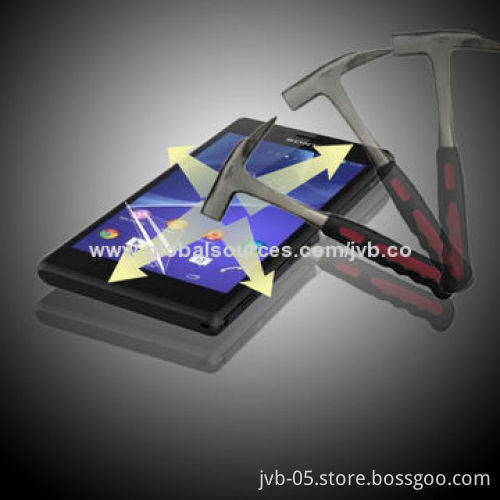 9H 0.33mm/2.5D Anti-fingerprint Premium Tempered Glass Screen Protector for Sony Xperia Z2